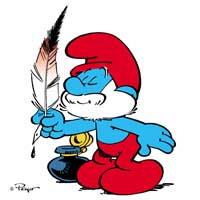 grande puffo cartone animato